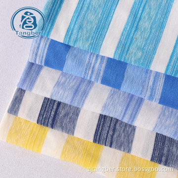 Tissu en rayonne de polyester de haute qualité pour t-shirt